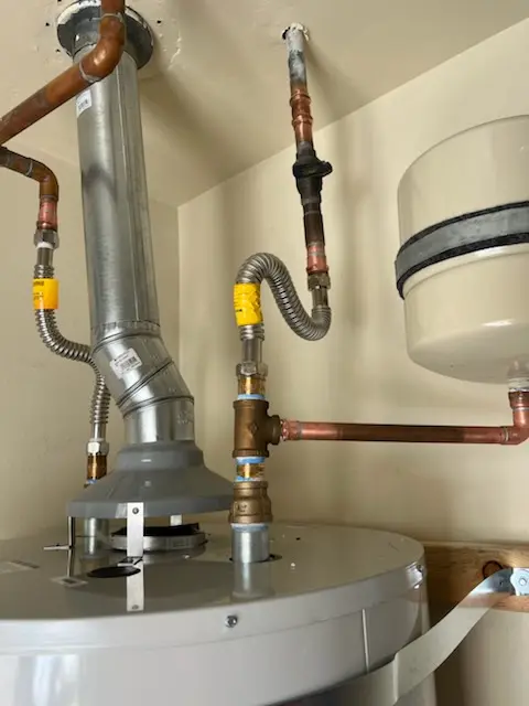 Water heater installation and plumbing repair in San Benito